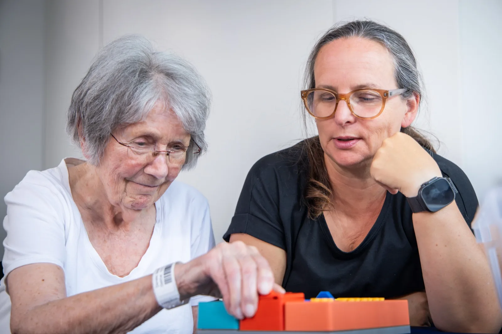 Behandlungssituation: Hirnleistungstraining in der Praxis ErgoLogo