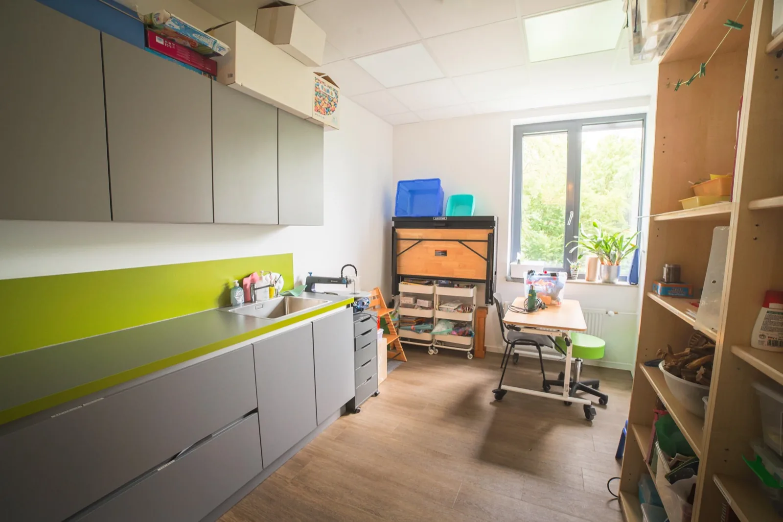 Werk- und Materialraum